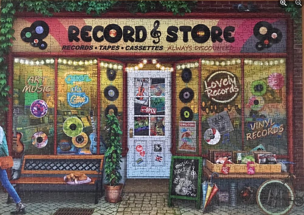 Vintage Vinyl - Ravensburger puzzle collectible [Barcode 4005556173075] - Main Image 3