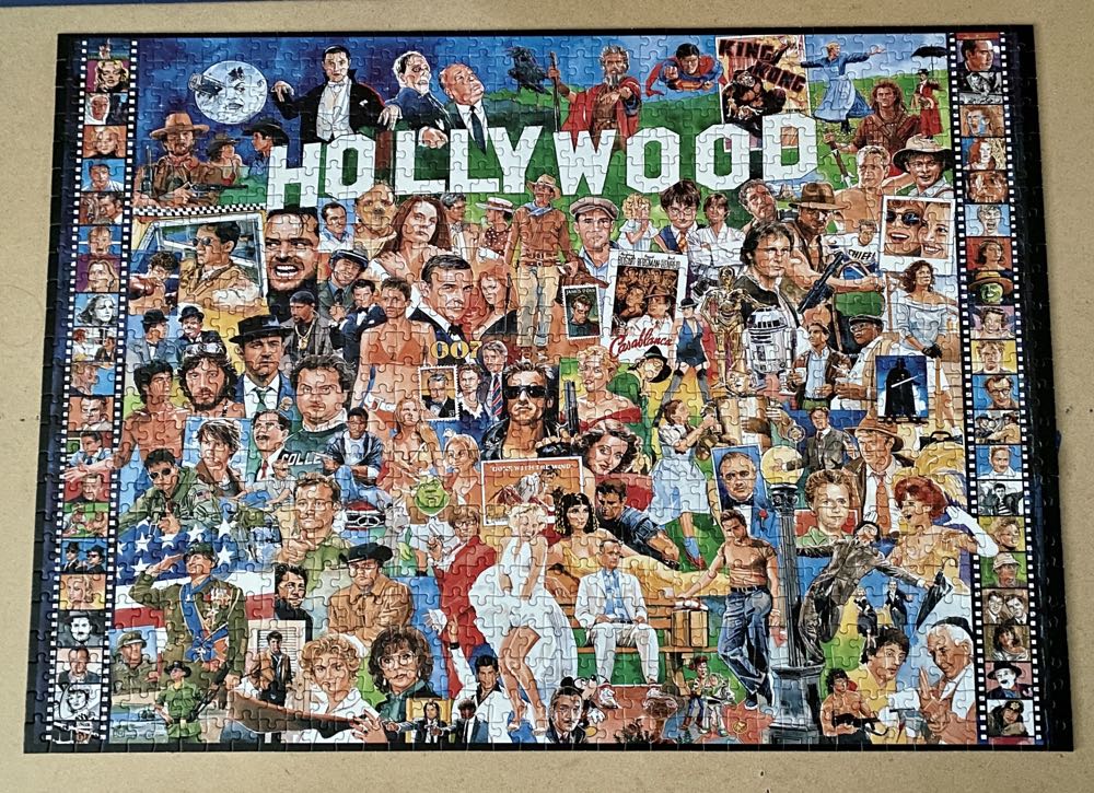 Hollywood Greats (doos Scannen) - Gibsons puzzle collectible - Main Image 2