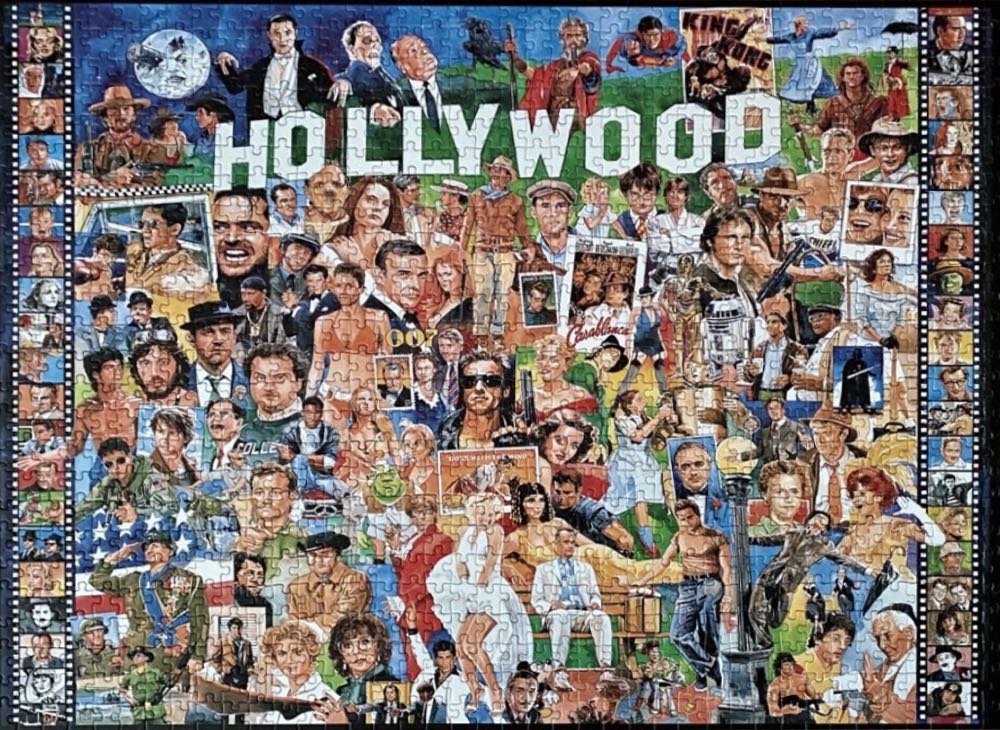 Hollywood Greats (doos Scannen) - Gibsons puzzle collectible - Main Image 3