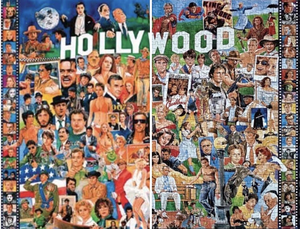 Hollywood Greats (doos Scannen) - Gibsons puzzle collectible - Main Image 4