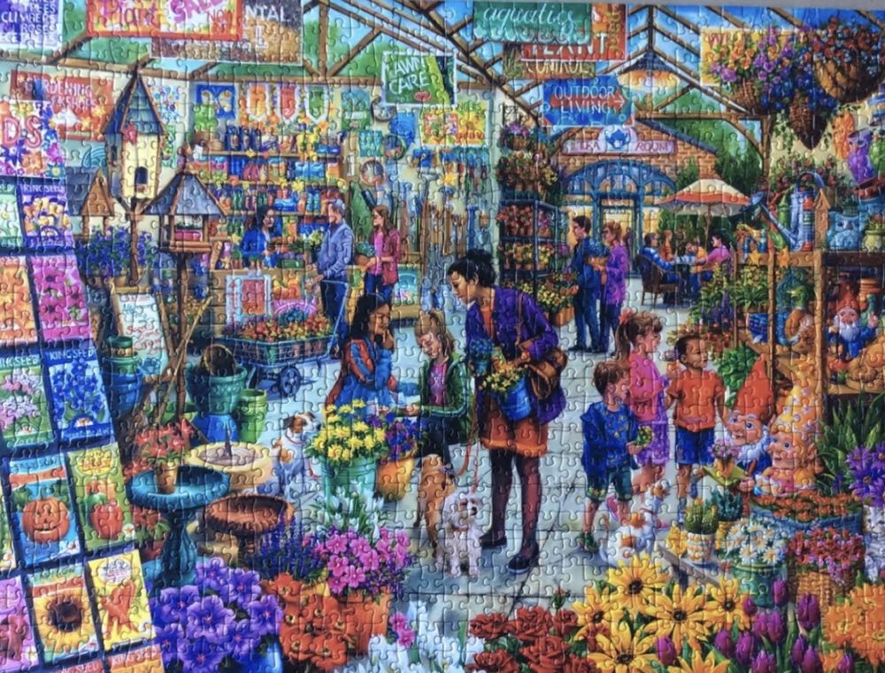 Gardeners Delight - Gibsons puzzle collectible [Barcode 5012269035483] - Main Image 3