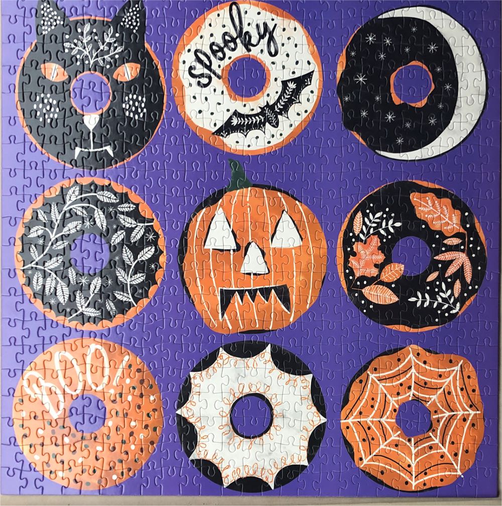 Spooky Donuts - Galison puzzle collectible [Barcode 9780735375949] - Main Image 3