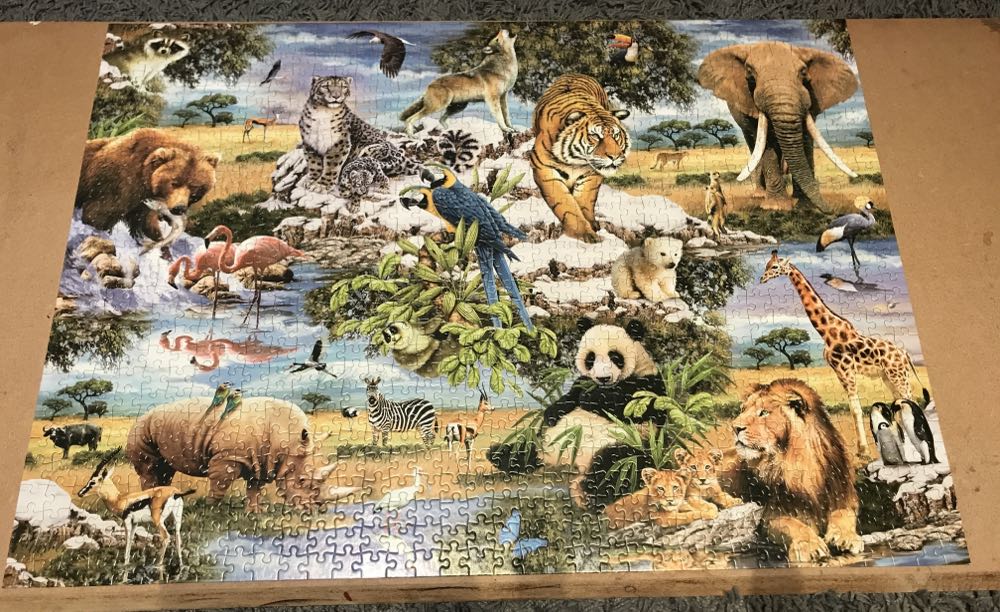 Wild Animals - King puzzle collectible - Main Image 2