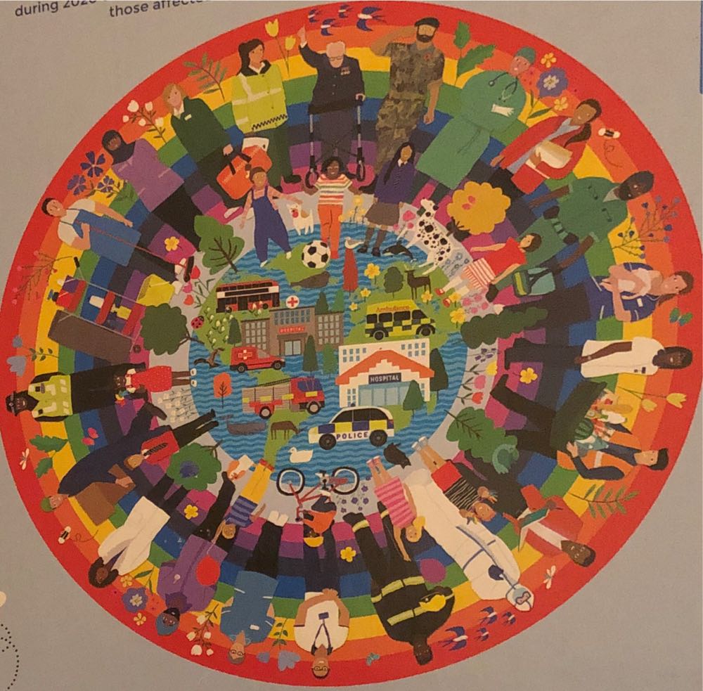 Rainbow Heroes - Gibsons puzzle collectible [Barcode 5012269037012] - Main Image 3