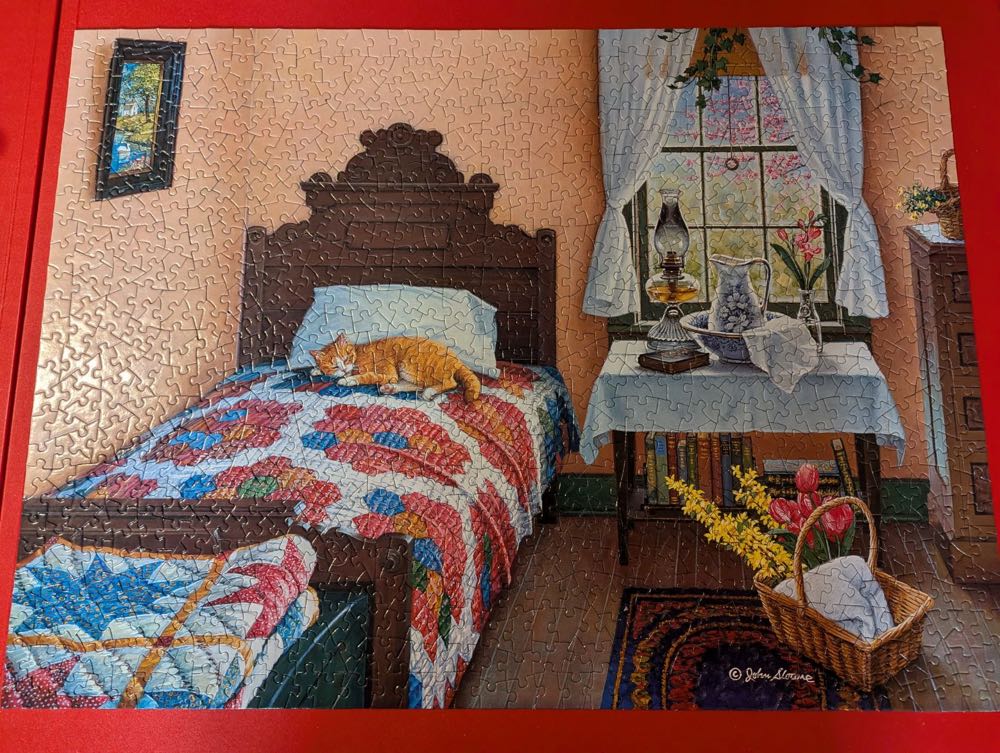 Dreams Of Spring - Bits & Pieces puzzle collectible [Barcode 192949037565] - Main Image 2