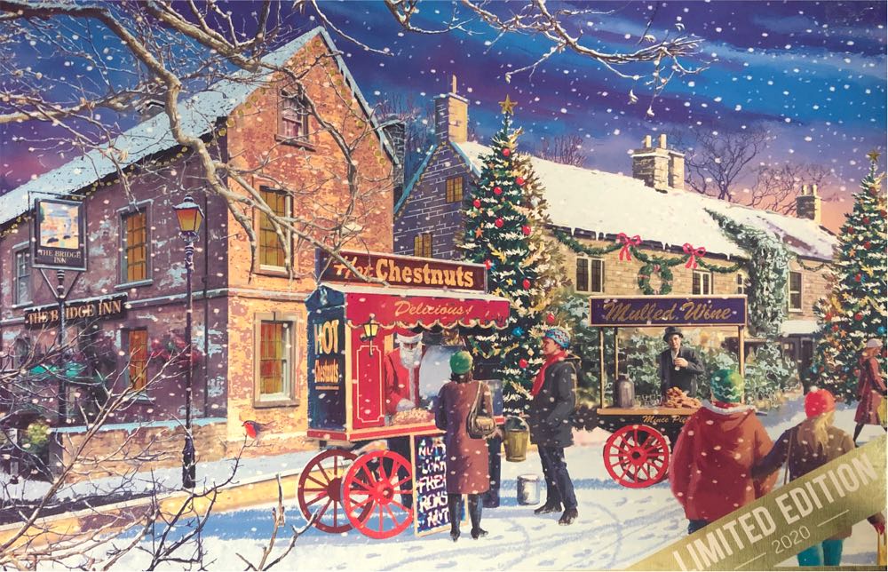 Snowy Christmas Village🟦 - Shaws puzzle collectible [Barcode 5060693536915] - Main Image 2