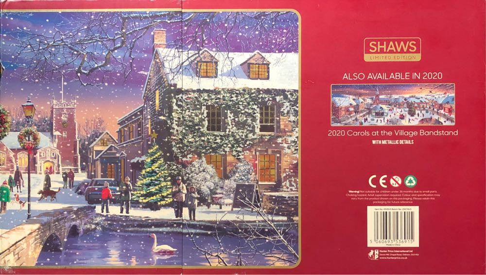 Snowy Christmas Village🟦 - Shaws puzzle collectible [Barcode 5060693536915] - Main Image 3