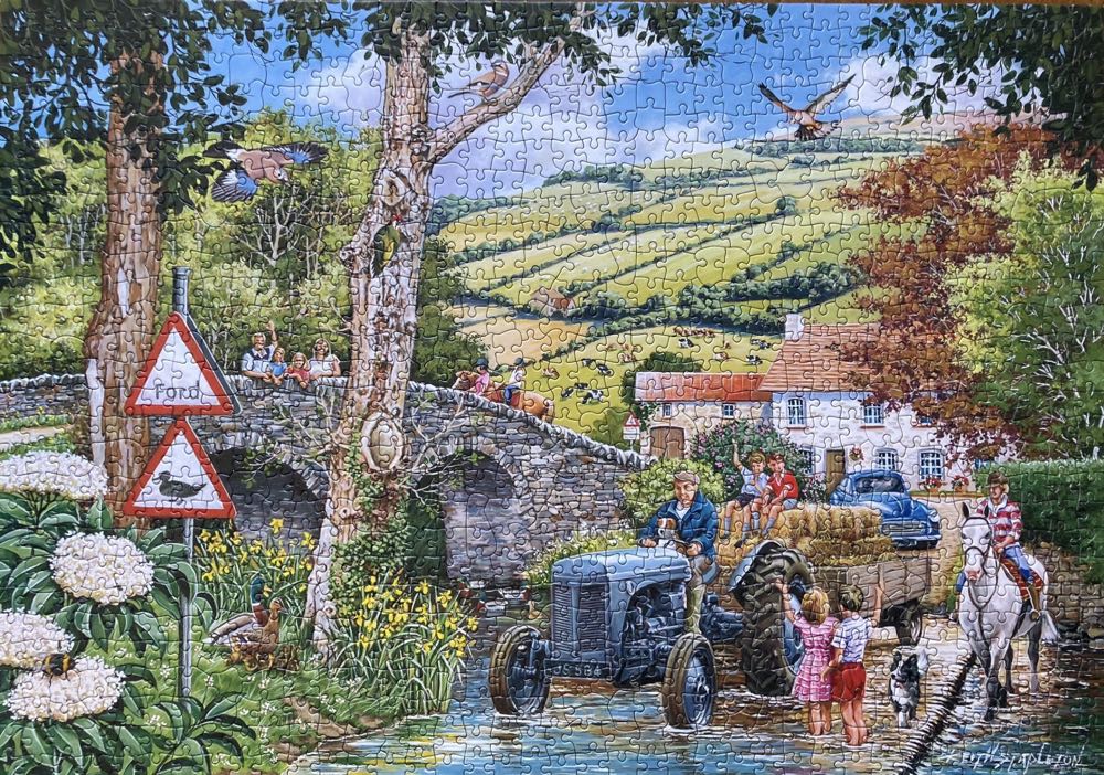 Fergie At The Ford  - House of Puzzles Ltd HOP, The puzzle collectible [Barcode 5060002005545] - Main Image 3