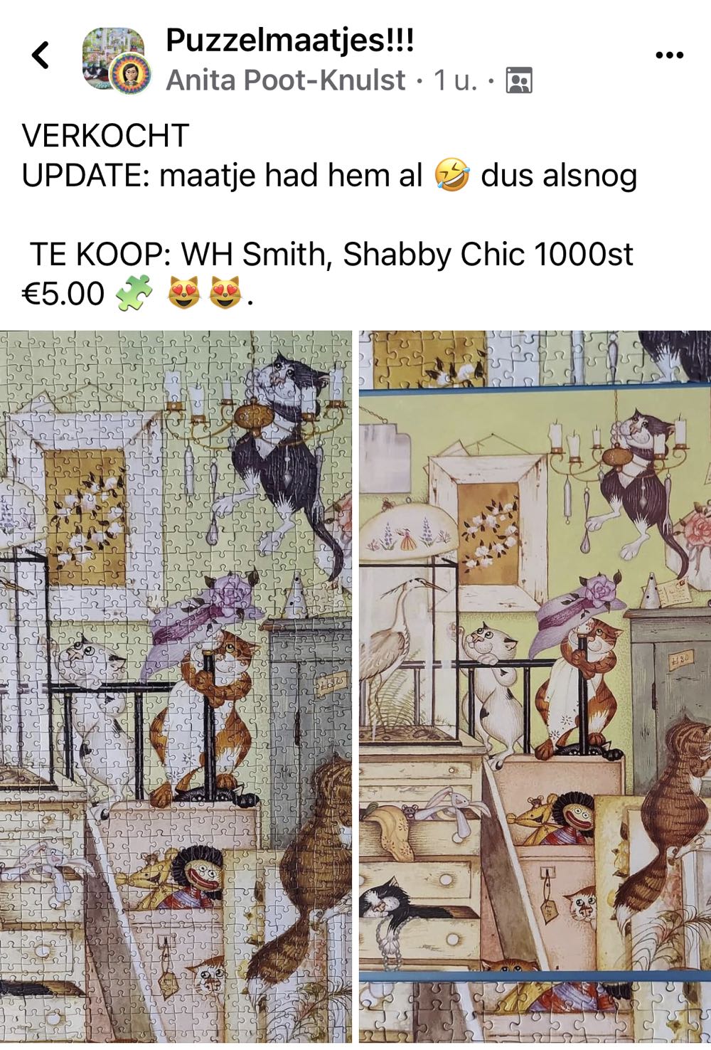 Shabby Chic - WHSmith puzzle collectible [Barcode 35271079] - Main Image 4