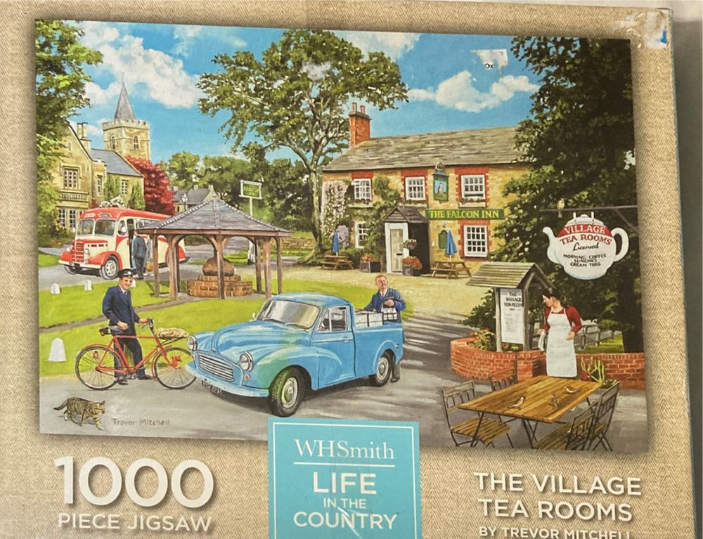 The Village Tea Rooms - Bits & Pieces puzzle collectible [Barcode 5013872003487] - Main Image 1
