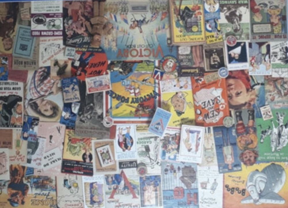 Second World War Victory In Europe - Gibsons puzzle collectible [Barcode 5012269070644] - Main Image 2