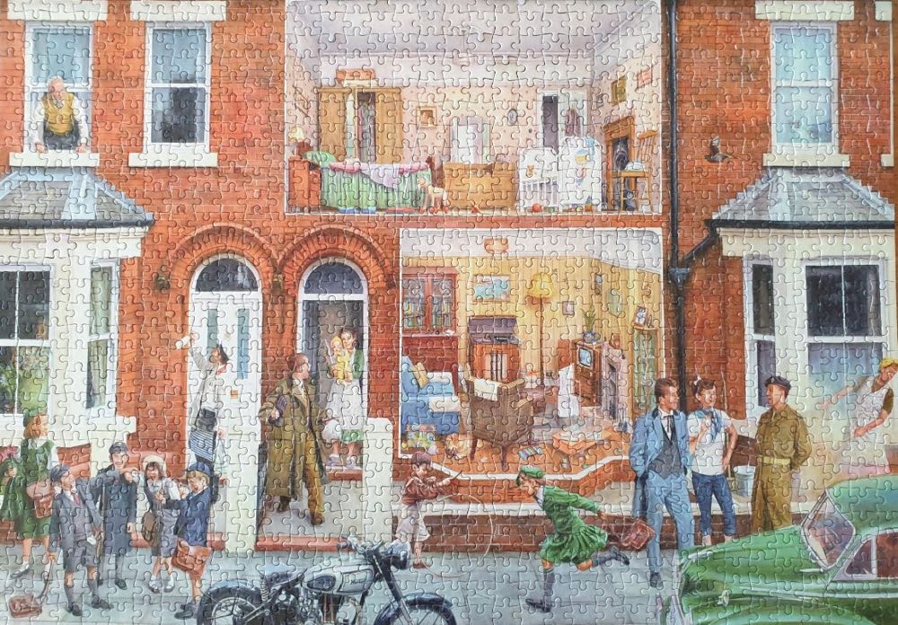 Memory Lane - Our House 1950’s - Gibsons puzzle collectible [Barcode 5012269070583] - Main Image 3