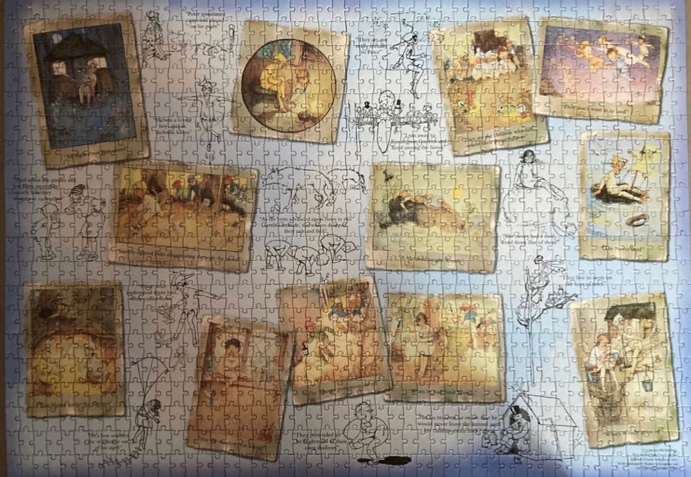 Peter Pan Classic Story - Susan Prescott Games puzzle collectible [Barcode 5032235001656] - Main Image 3