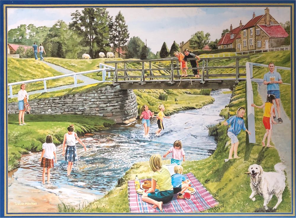 Pooh Sticks - Gibsons puzzle collectible [Barcode 5012269008890] - Main Image 2