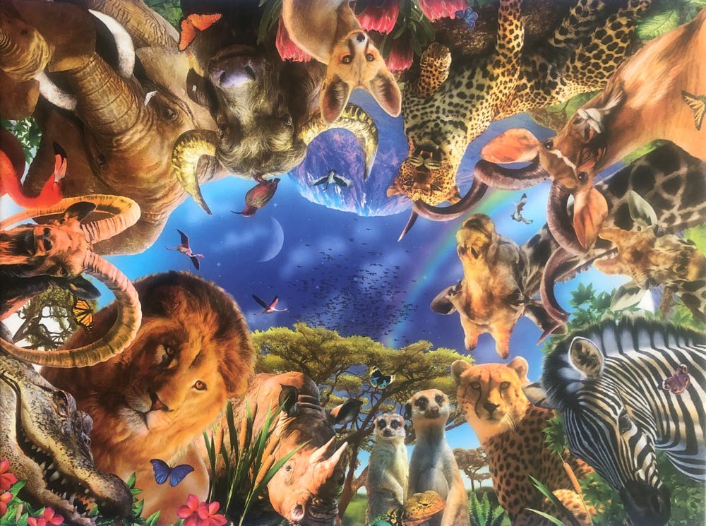 African Animals - Corner Piece puzzle collectible [Barcode 5052089313408] - Main Image 2