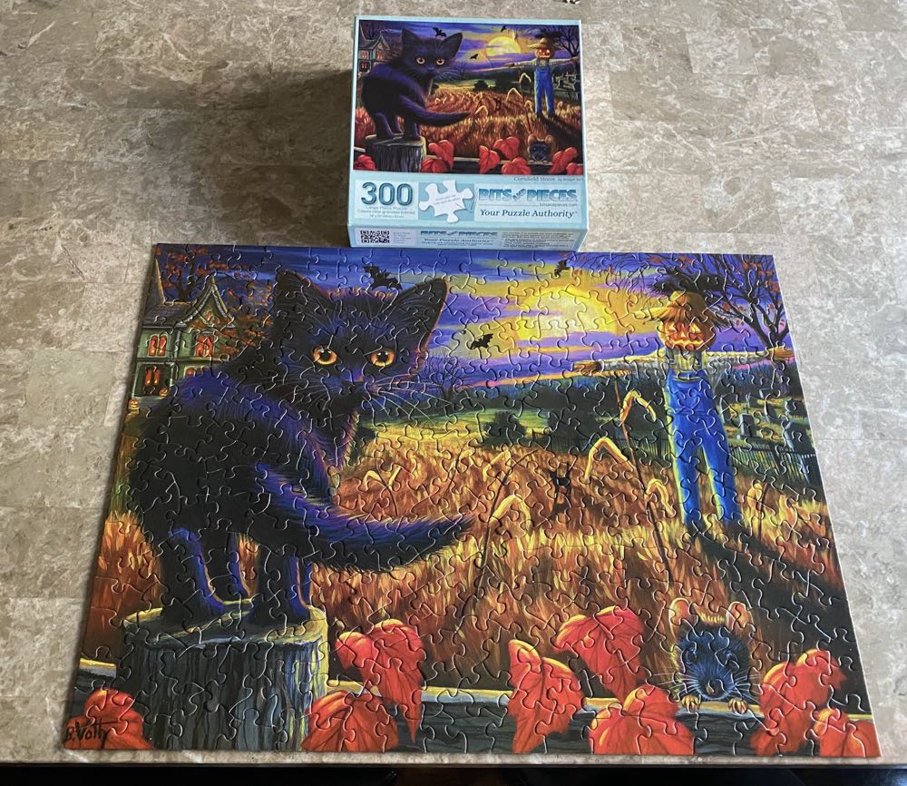 Cornfield Moon - Bits & Pieces puzzle collectible [Barcode 192949065810] - Main Image 2