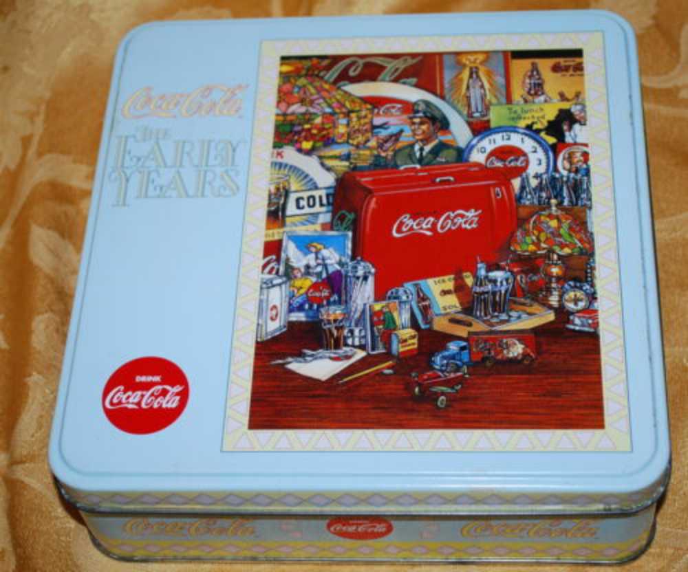 Coca Cola the Early Years  puzzle collectible - Main Image 1