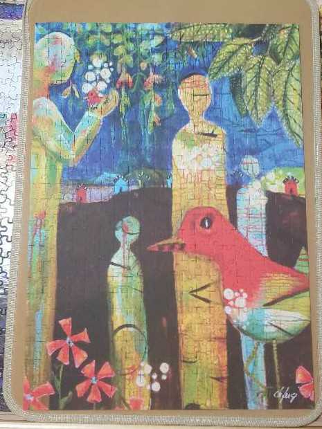 Woodlands Path Puzzle - Art and Fable Puzzle Company puzzle collectible - Main Image 2