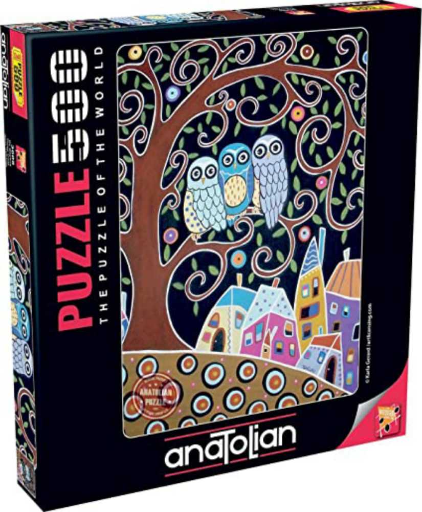 Three Owls- GONE - anaToLian puzzle collectible - Main Image 2