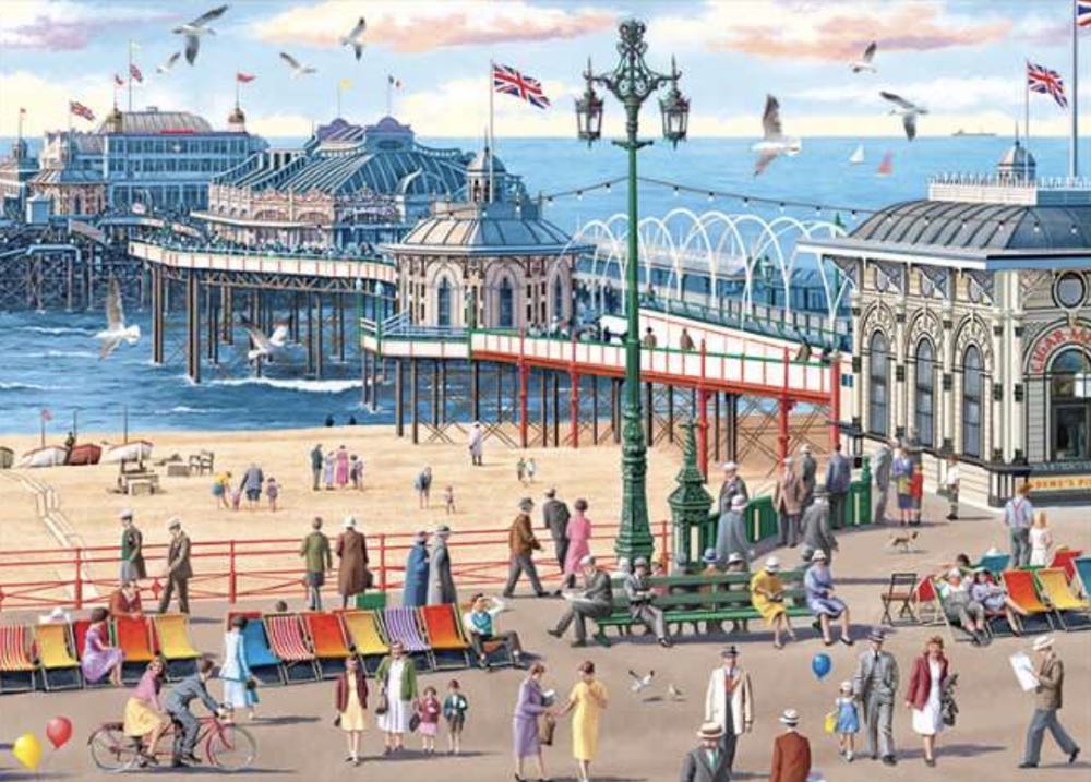 Falcon: Brighton Pier - Falcon de luxe puzzle collectible [Barcode 8710126113776] - Main Image 2