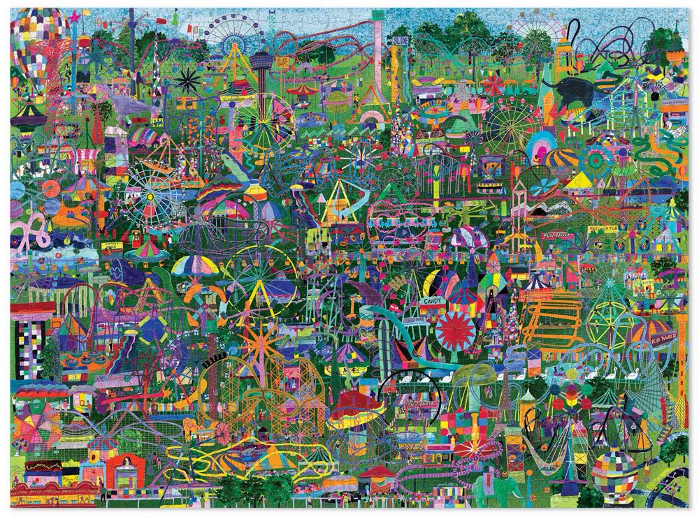 Amusement Parks Of The World - Crocodile Creek puzzle collectible [Barcode 732396290023] - Main Image 2