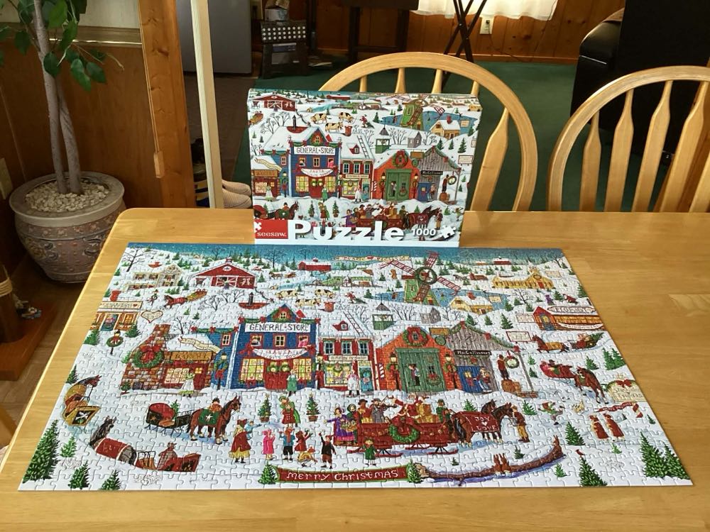 Christmas On Main Street - Seesaw puzzle collectible [Barcode 810640039823] - Main Image 3