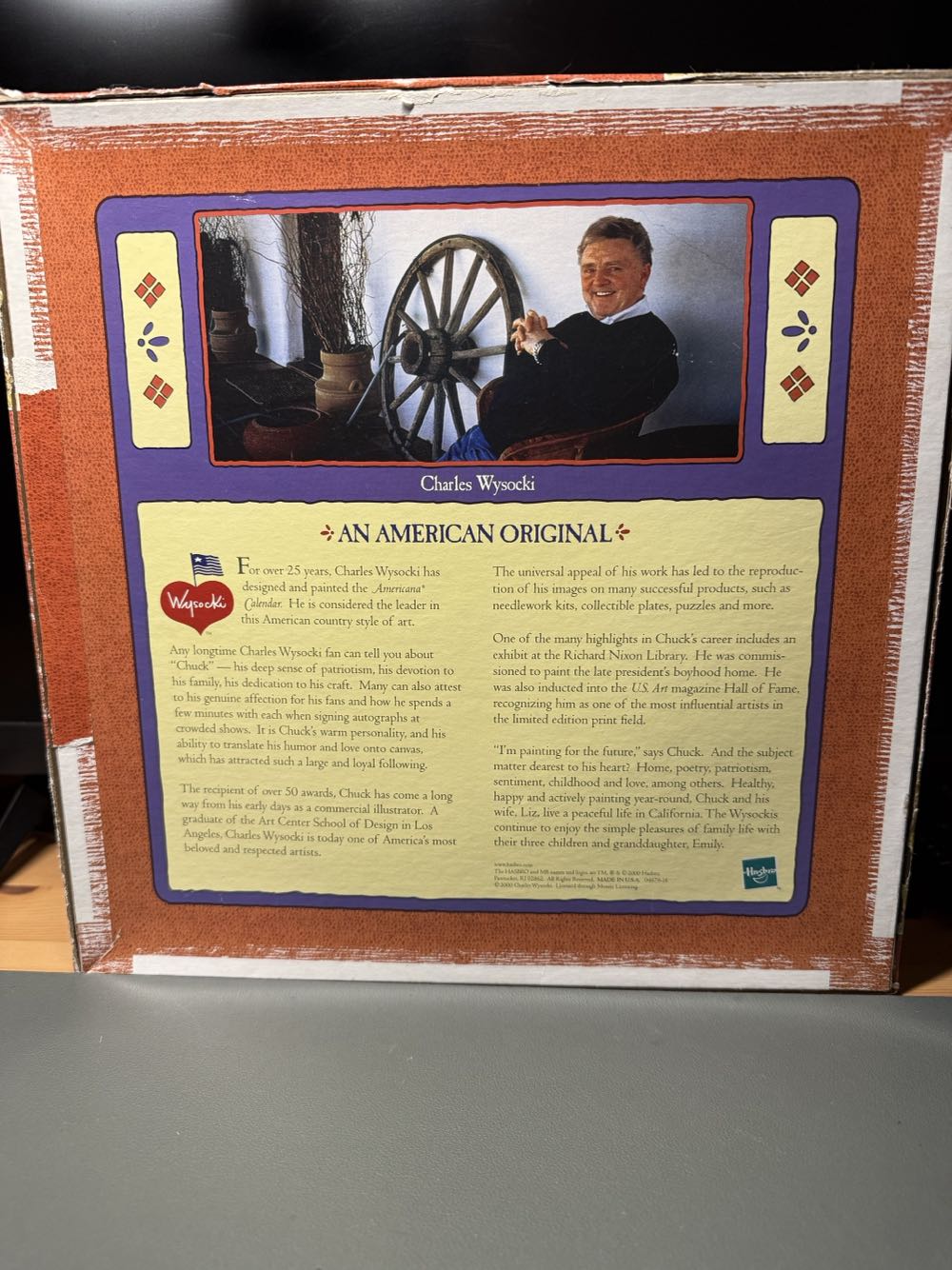 Seaside New England - Milton Bradley puzzle collectible [Barcode 032244046797] - Main Image 2