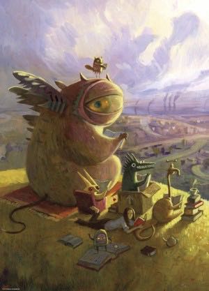 Monster Reading Group 🇨🇦🟦 - Heye Puzzle puzzle collectible [Barcode 4001689295462] - Main Image 2