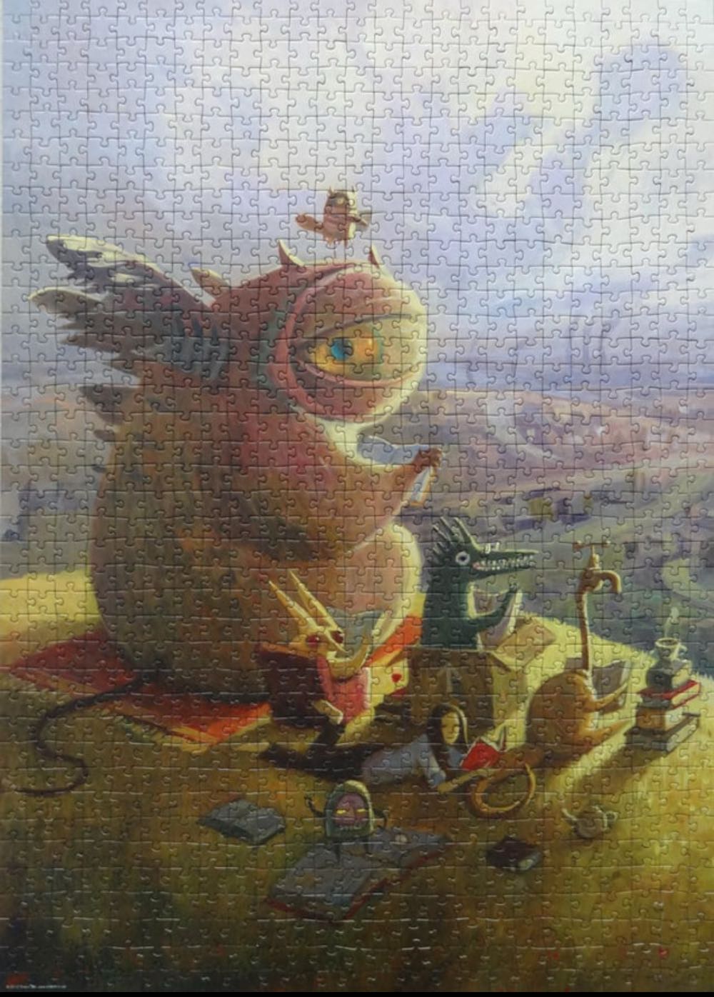 Monster Reading Group 🇨🇦🟦 - Heye Puzzle puzzle collectible [Barcode 4001689295462] - Main Image 3