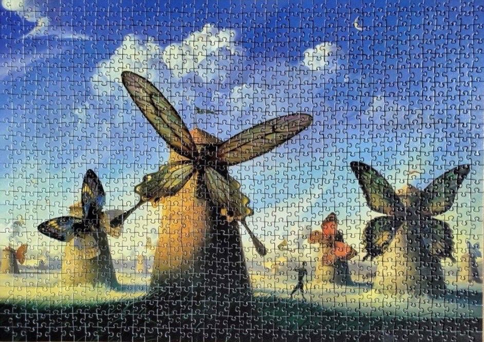 Dreamlands Windmill  - Heye Puzzle puzzle collectible [Barcode 4001689292669] - Main Image 4