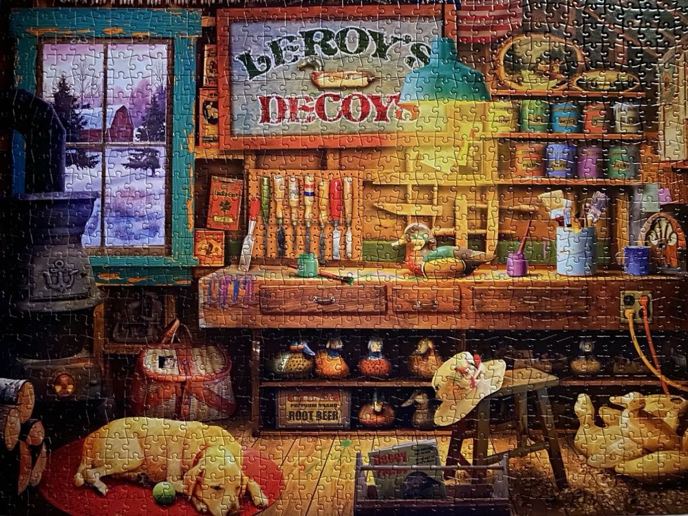 Country Life - Leroy’s Decoys  - Buffalo puzzle collectible - Main Image 2