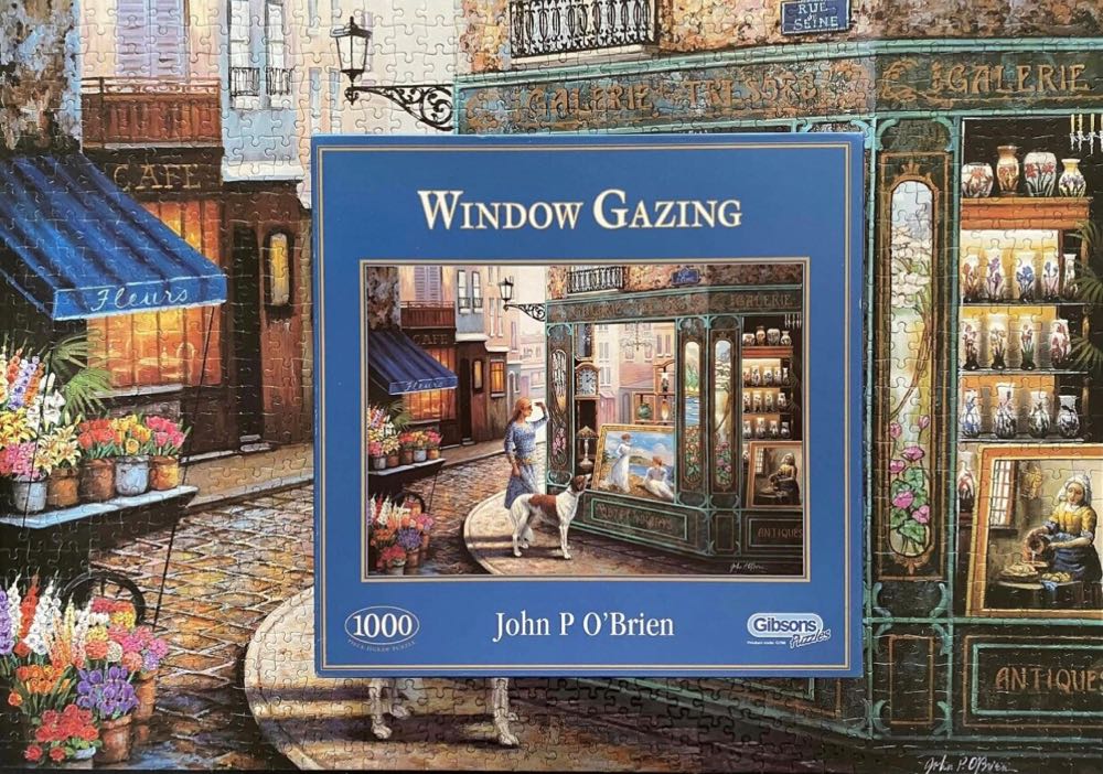 Window Gazing - Gibsons puzzle collectible [Barcode 5012269007862] - Main Image 4