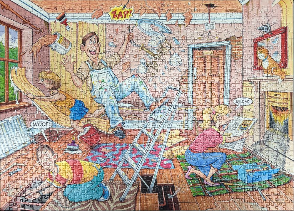 Home Makeover What If No 3 - Ravenburger puzzle collectible [Barcode 4005556194315] - Main Image 2