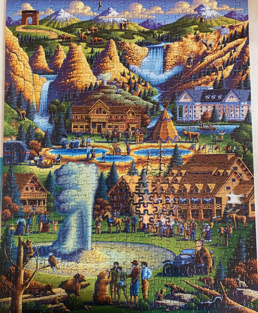 Yellowstone National Park (PC)💎 - Dowdle puzzle collectible [Barcode 671095001014] - Main Image 3