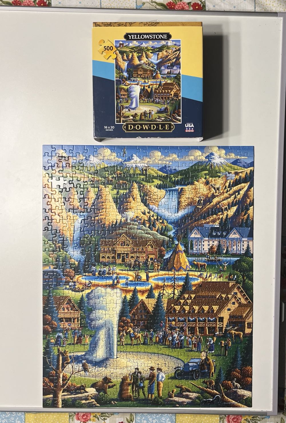 Yellowstone National Park (PC)💎 - Dowdle puzzle collectible [Barcode 671095001014] - Main Image 4