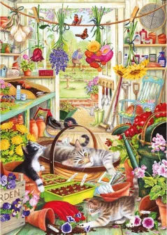 Allotment Kittens  🟦 - Otter House puzzle collectible [Barcode 5017680059636] - Main Image 2