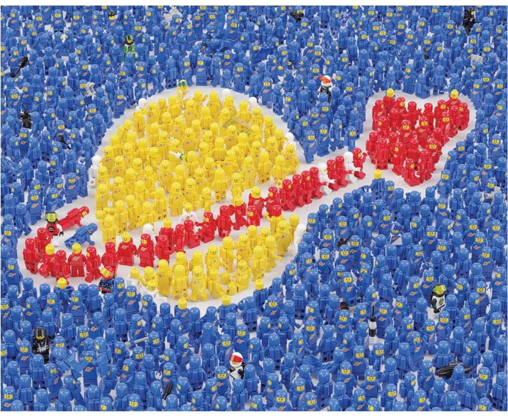 LEGO Minifigure Space Mission ✅ - Laurence King puzzle collectible [Barcode 9781797214146] - Main Image 2