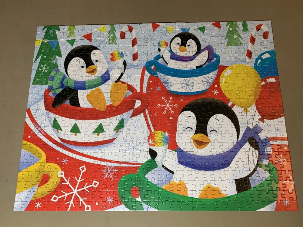 Playful Penguins’ Winter Fun - Hallmark puzzle collectible [Barcode 763795799138] - Main Image 2