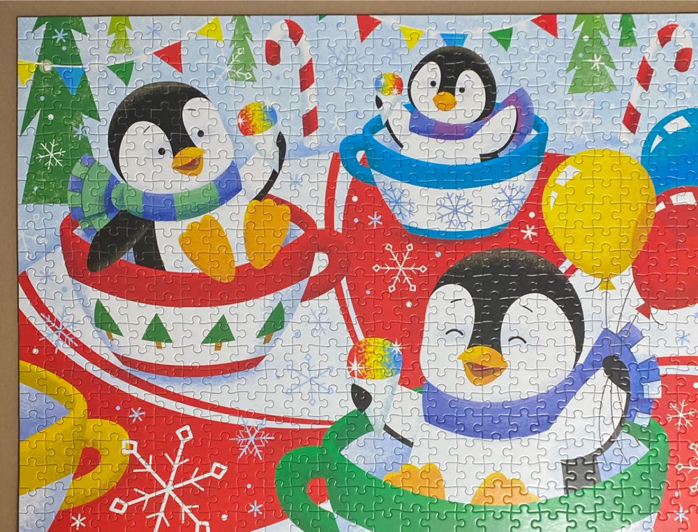 Playful Penguins’ Winter Fun - Hallmark puzzle collectible [Barcode 763795799138] - Main Image 3