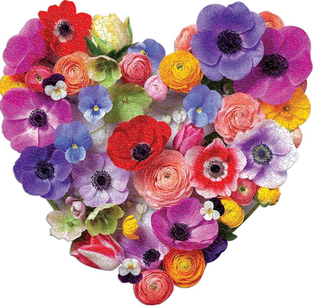 Flora Heart - Galison puzzle collectible [Barcode 9780735373358] - Main Image 2