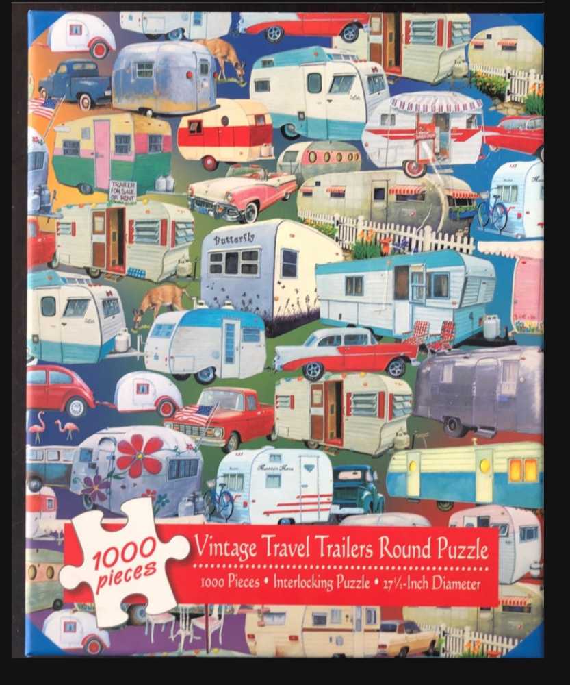Vintage Travel Trailers - Current puzzle collectible - Main Image 2