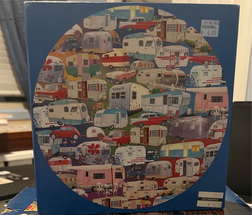 Vintage Travel Trailers - Current puzzle collectible - Main Image 3