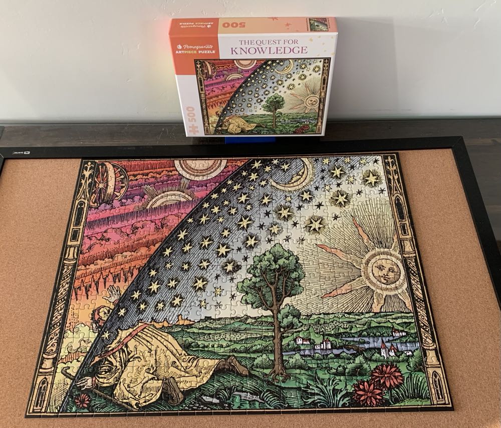 The Quest for Knowledge - Pomegranate puzzle collectible [Barcode 9781087503288] - Main Image 3