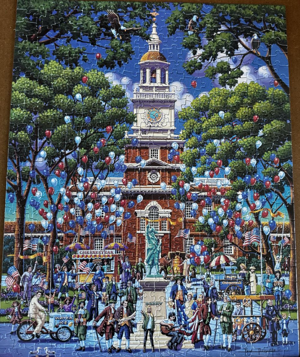 Independence Hall (PC) 💎✌️ - Dowdle puzzle collectible - Main Image 3