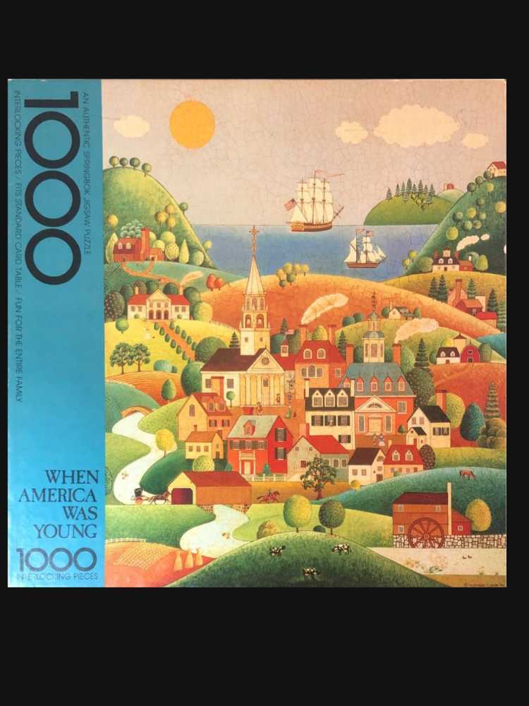 When America Was Young - Springbok 🇺🇸 puzzle collectible - Main Image 2