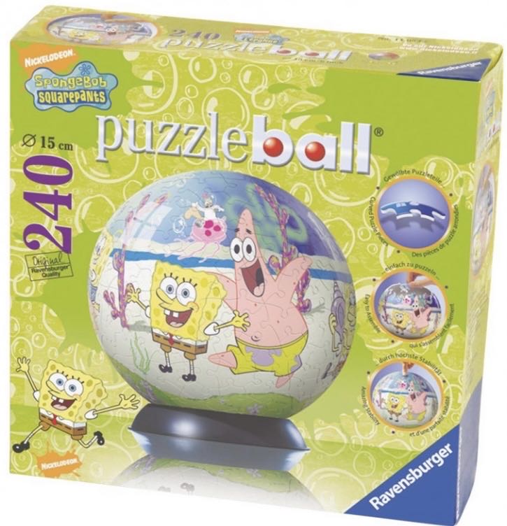 SpongeBob Puzzleball - Ravensburger puzzle collectible [Barcode 4005556110445] - Main Image 1