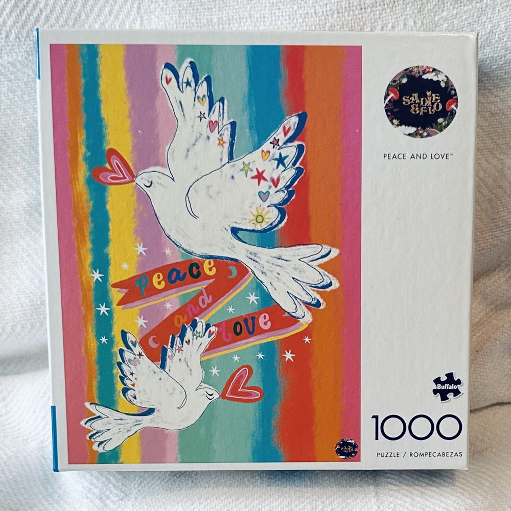 Peace And Love  - Buffalo Games 🇺🇸 puzzle collectible [Barcode 079346108077] - Main Image 3