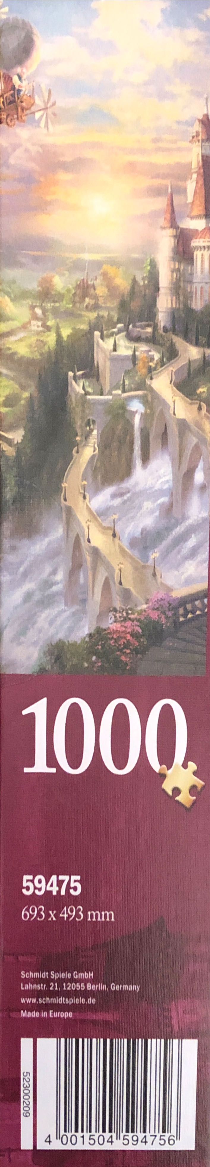 Beauty and the Beast Falling in Love - Schmidt puzzle collectible [Barcode 4001504594756] - Main Image 2