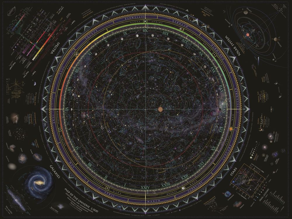 Map Of The Universe - Ravensburger puzzle collectible [Barcode 4005556162130] - Main Image 2