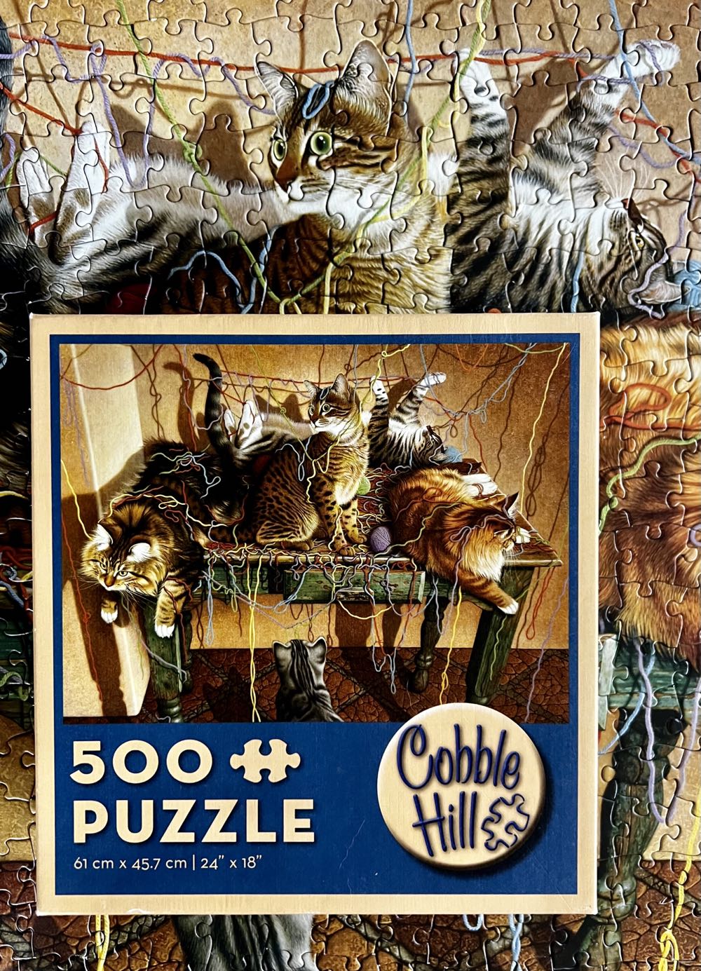 Table Manners - Cobble Hill 🇨🇦 puzzle collectible [Barcode 625012571067] - Main Image 2